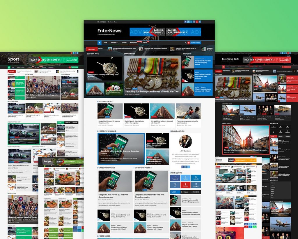 EnterNews-Theme-Vorschau