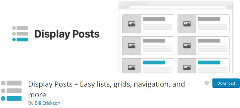 Mostra i migliori plugin per la griglia dei post
