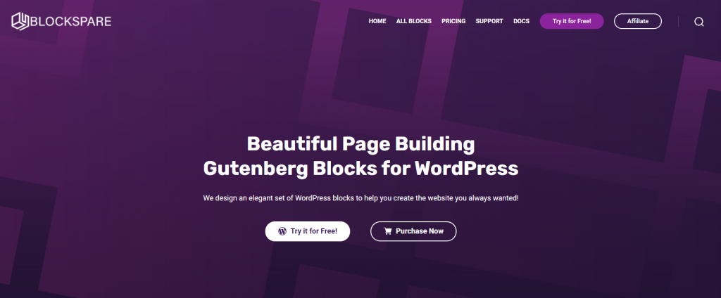 Blockspare WordPress-Plugins für Blog