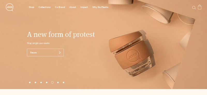 Joco Cups Online Shop mit WooCommerce