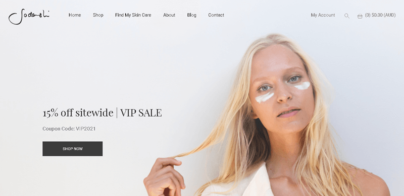 Sodashi Online-Shop
