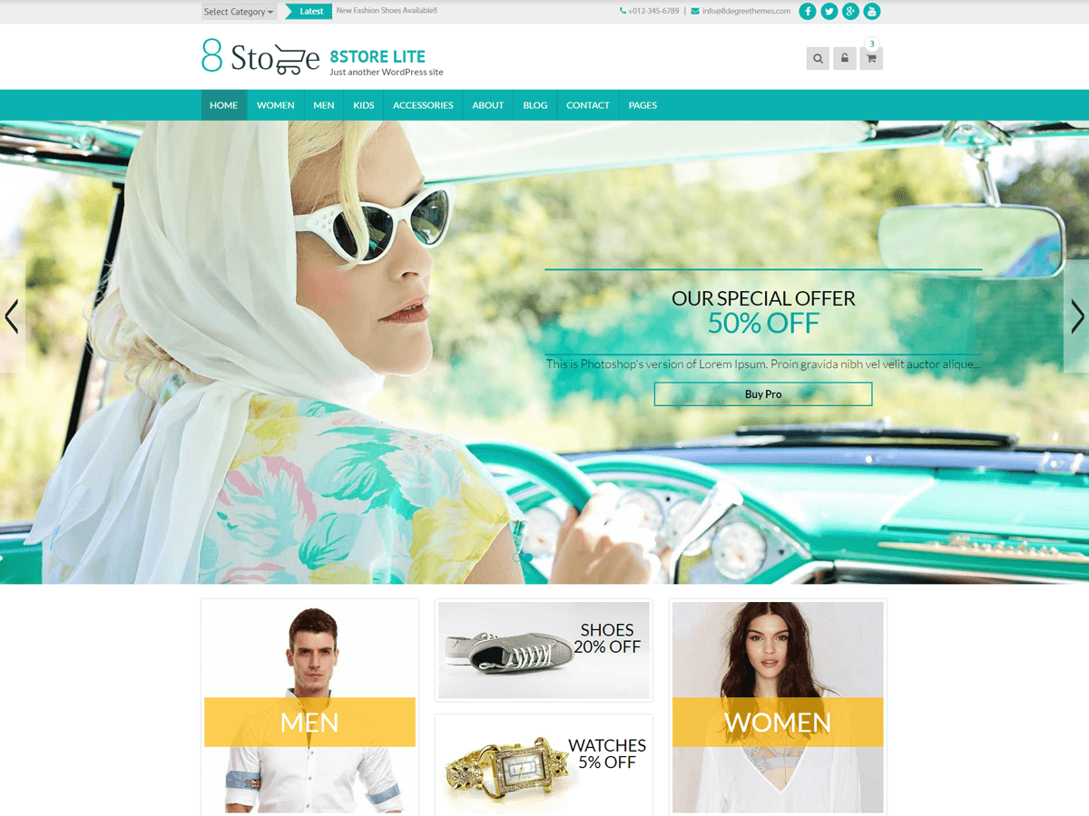 Temi WordPress di WooCommerce