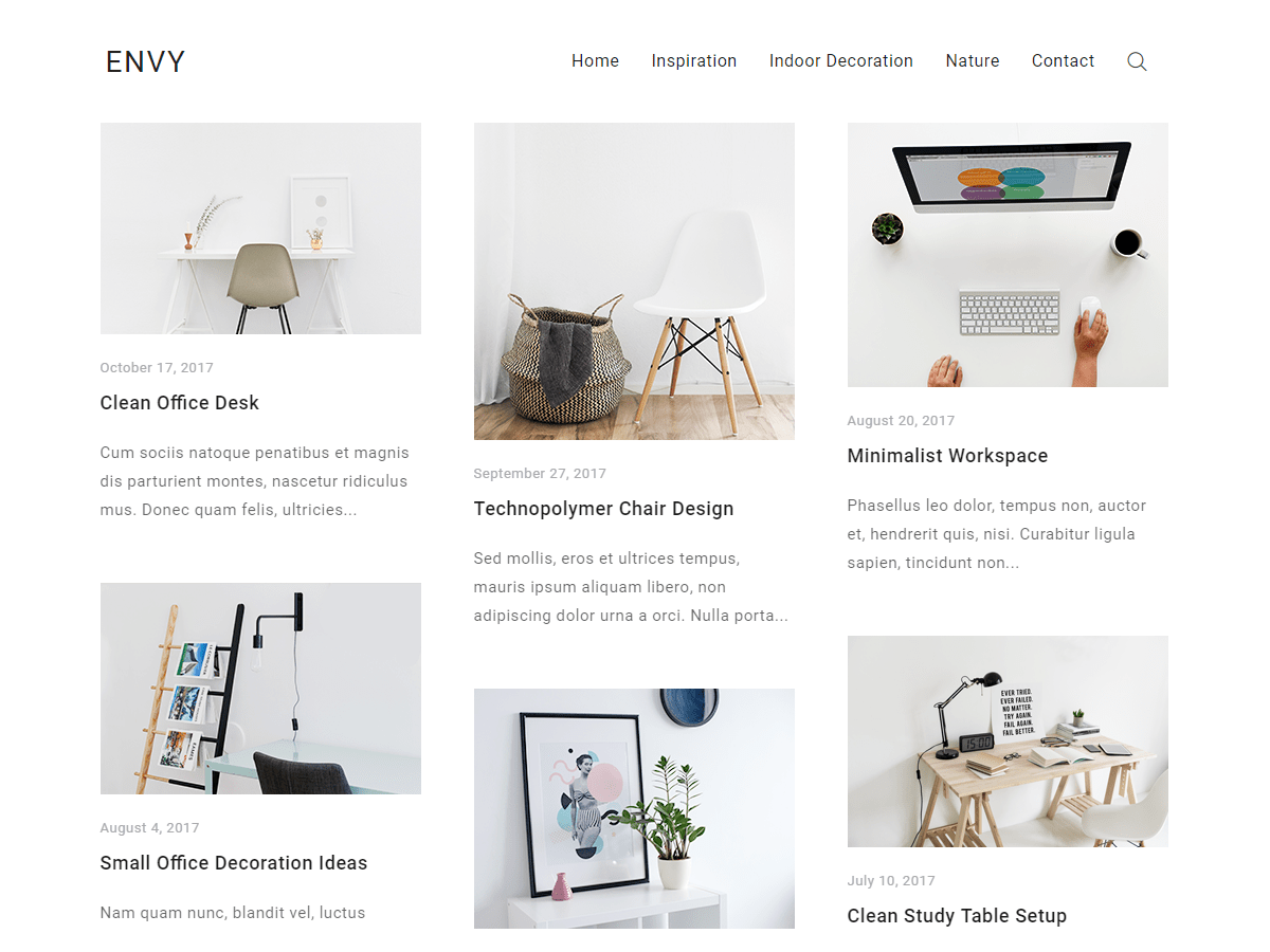 Blog WordPress Temi