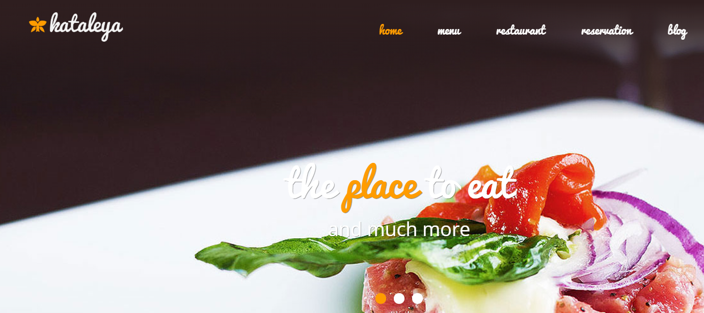 ธีมร้านอาหาร WordPress