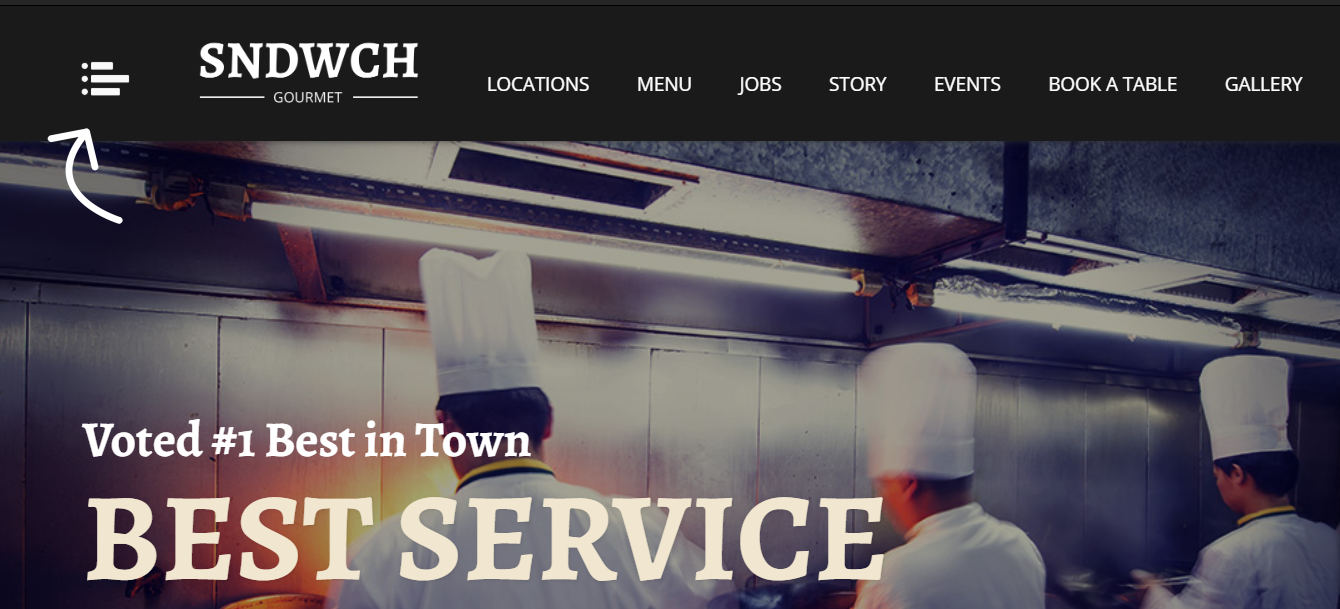 ธีมร้านอาหาร WordPress