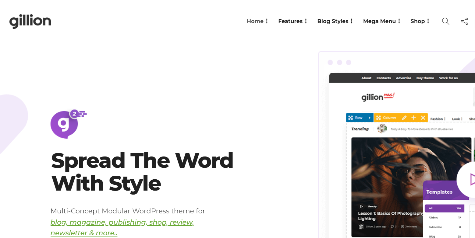 WordPress-Theme für Buchautoren