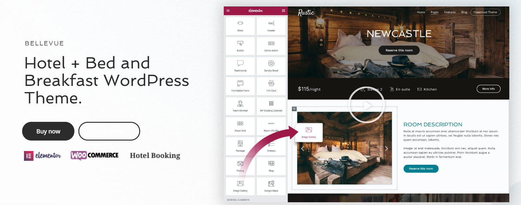 أفضل فندق WordPress Themes