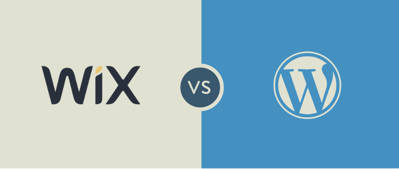 wix contre WordPress