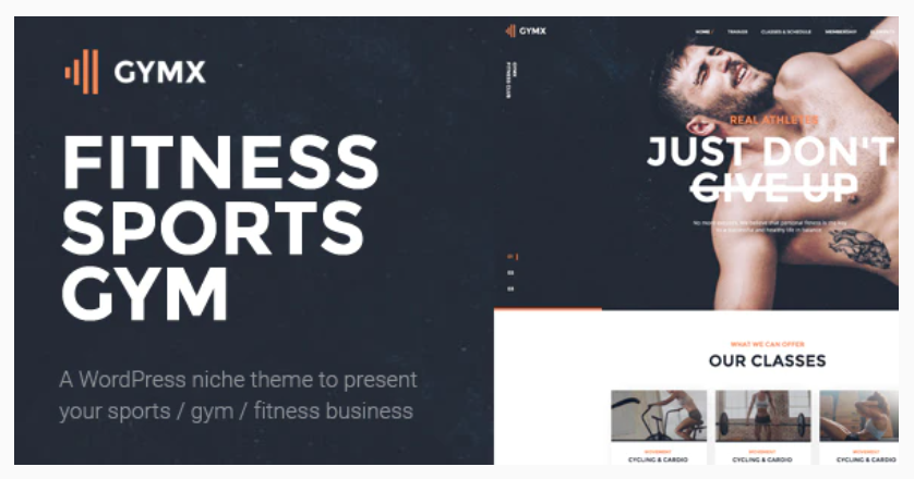 Melhores Temas de Fitness WordPress poderosos