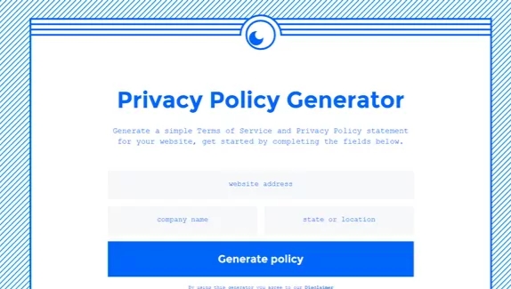 Mejores generadores de políticas de privacidad