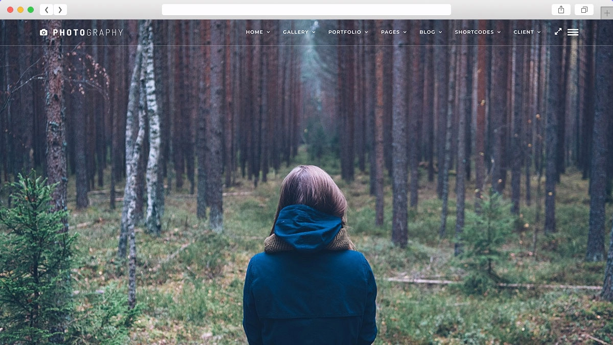 Tema de WordPress para fotografía