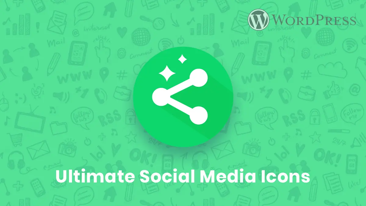 Плагин Ultimate Social Media Icons популярен для добавления социальных иконок в ваш пост