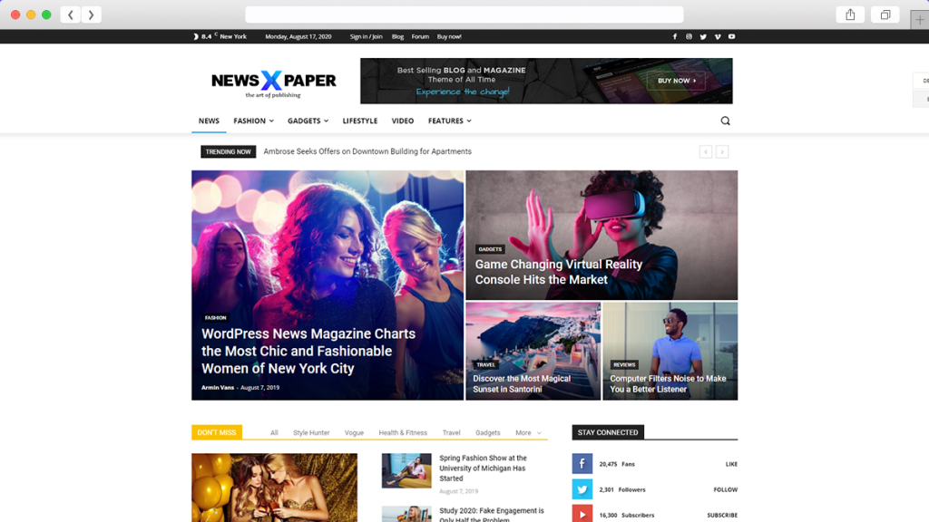 4. Teme WordPress optimizate AdSense pentru ziare