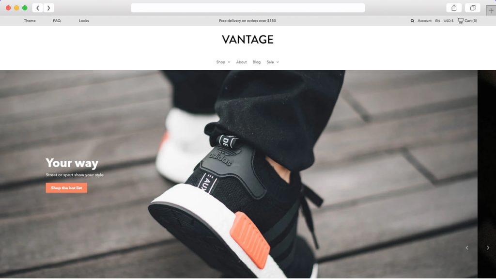 Teme WordPress gratuite Vantage