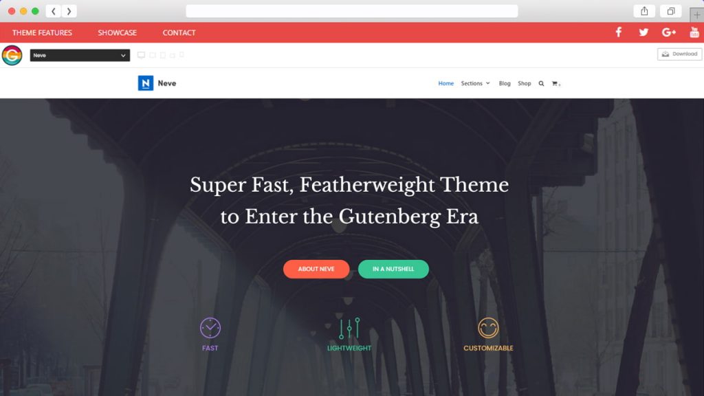 Neve Teme WordPress gratuite