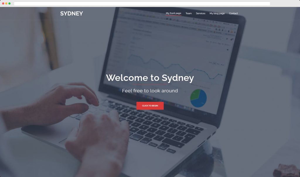 Sydney - Tema WordPress gratuită