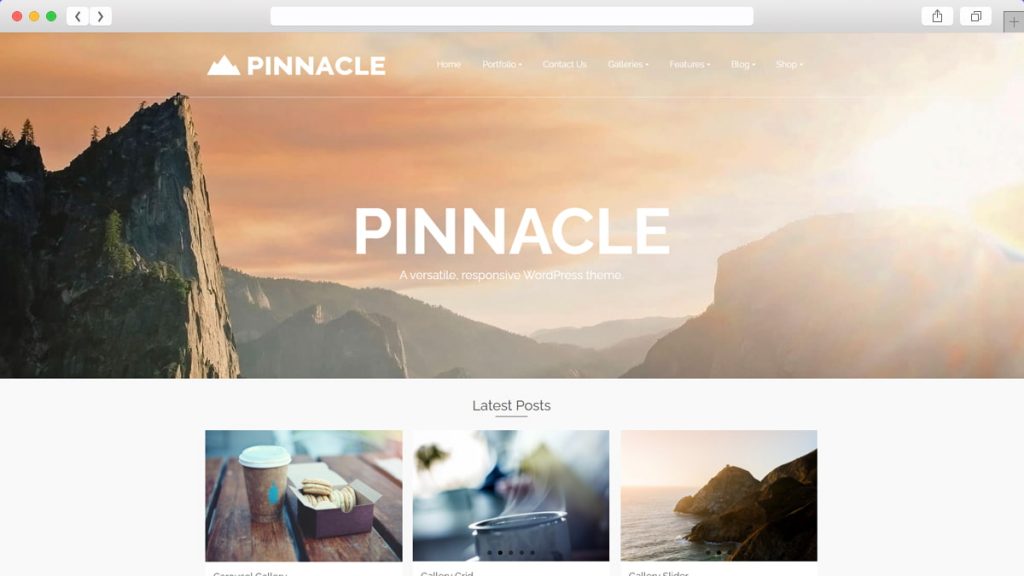 Pinnacle Free WordPress Themes