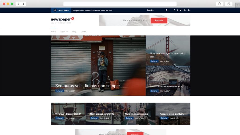 Newspaper X Teme WordPress gratuite