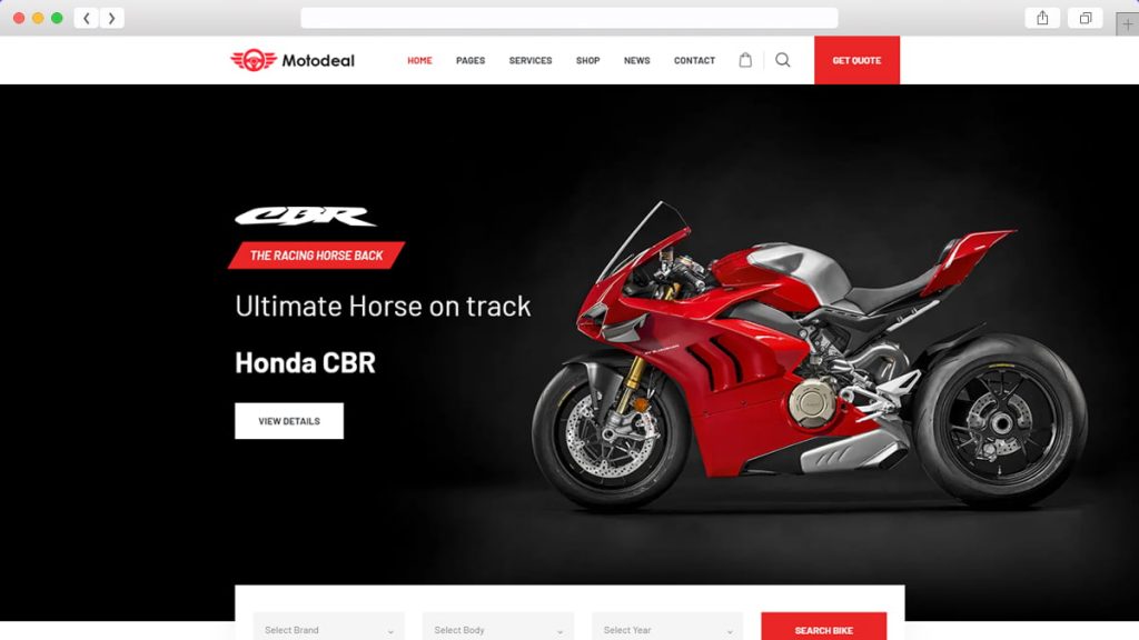 demo moto de la Motodeal