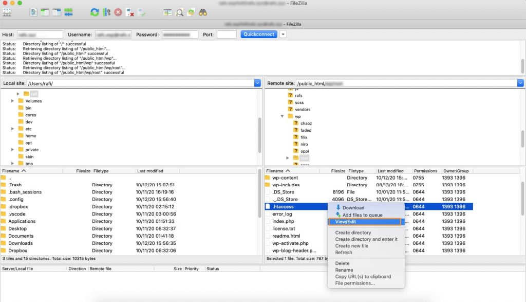 htaccess ftp