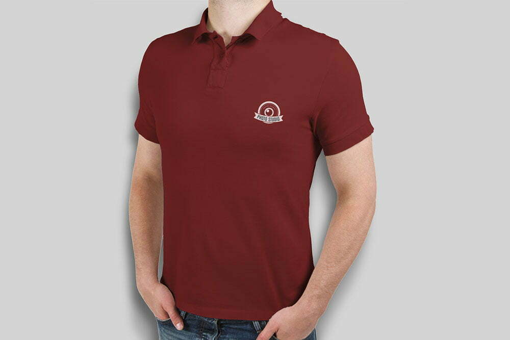 男士 Polo 衫樣機 PSD