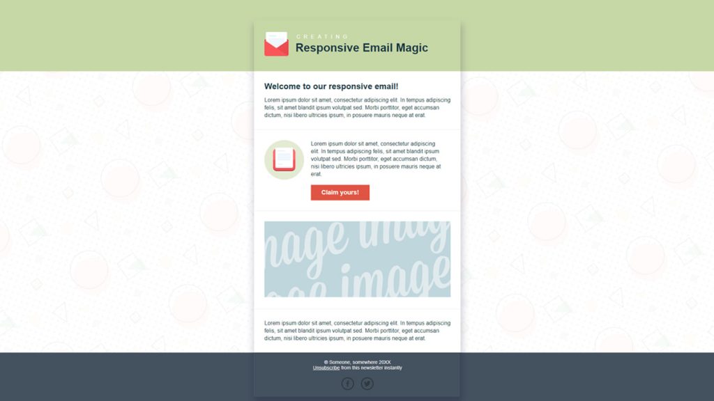Criação de um e-mail HTML responsivo simples