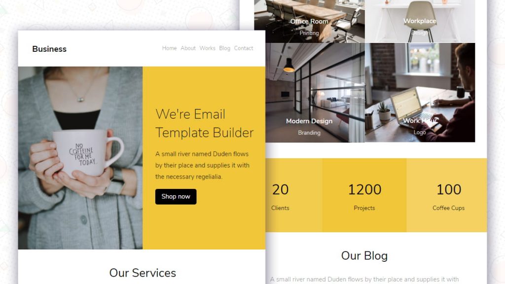 Colorlib Business Email Newsletter v14