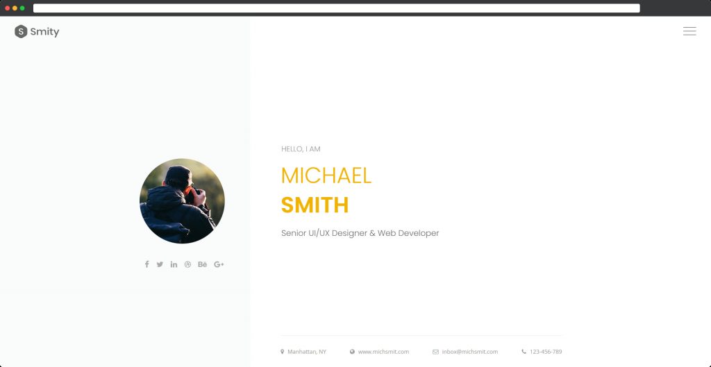 Motyw portfolio Smity
