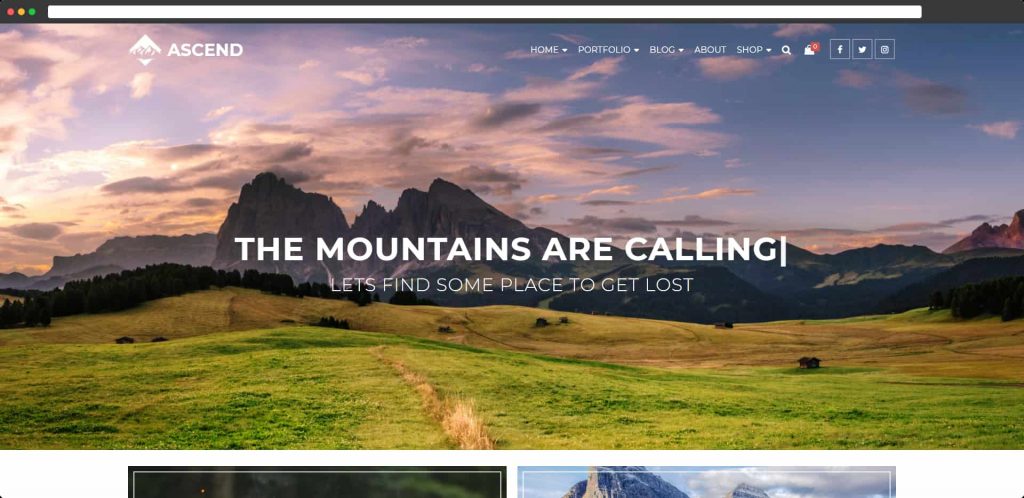 Ascend Motyw WordPress