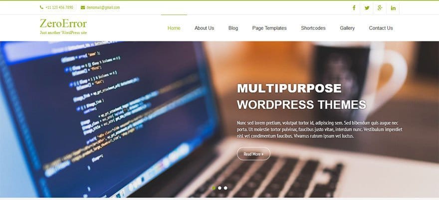 WordPress бизнес-тема