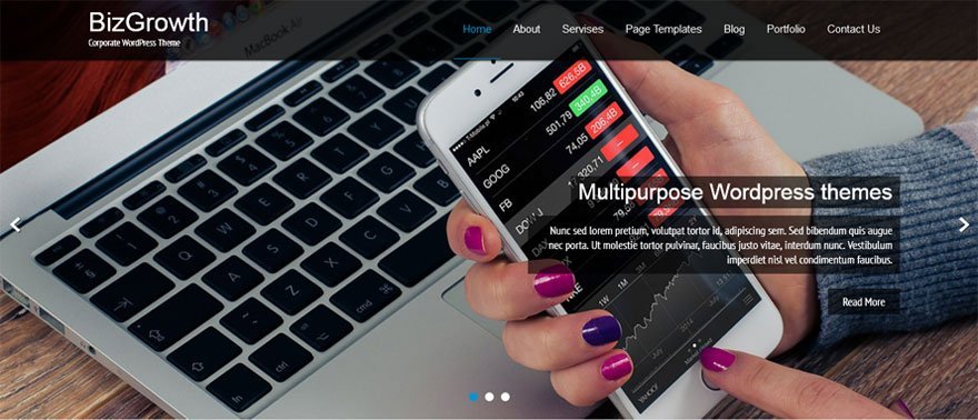 Корпоративная тема WordPress