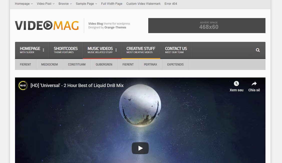 VideoMag - 상위 20개 최고의 WordPress 테마