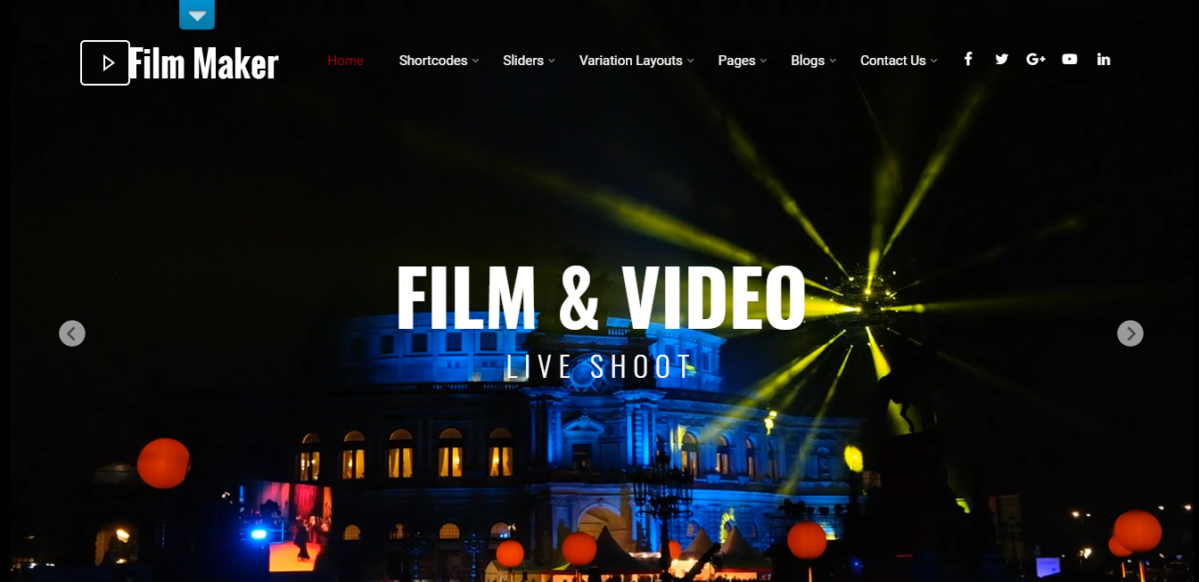 SKT Filmmaker - 20개 이상의 최고의 비디오 워드프레스 테마