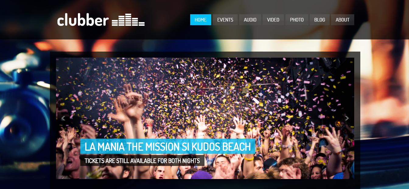 Clubber - tema untuk musisi