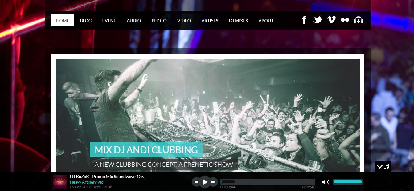 Soundwave - Tema musik untuk DJ