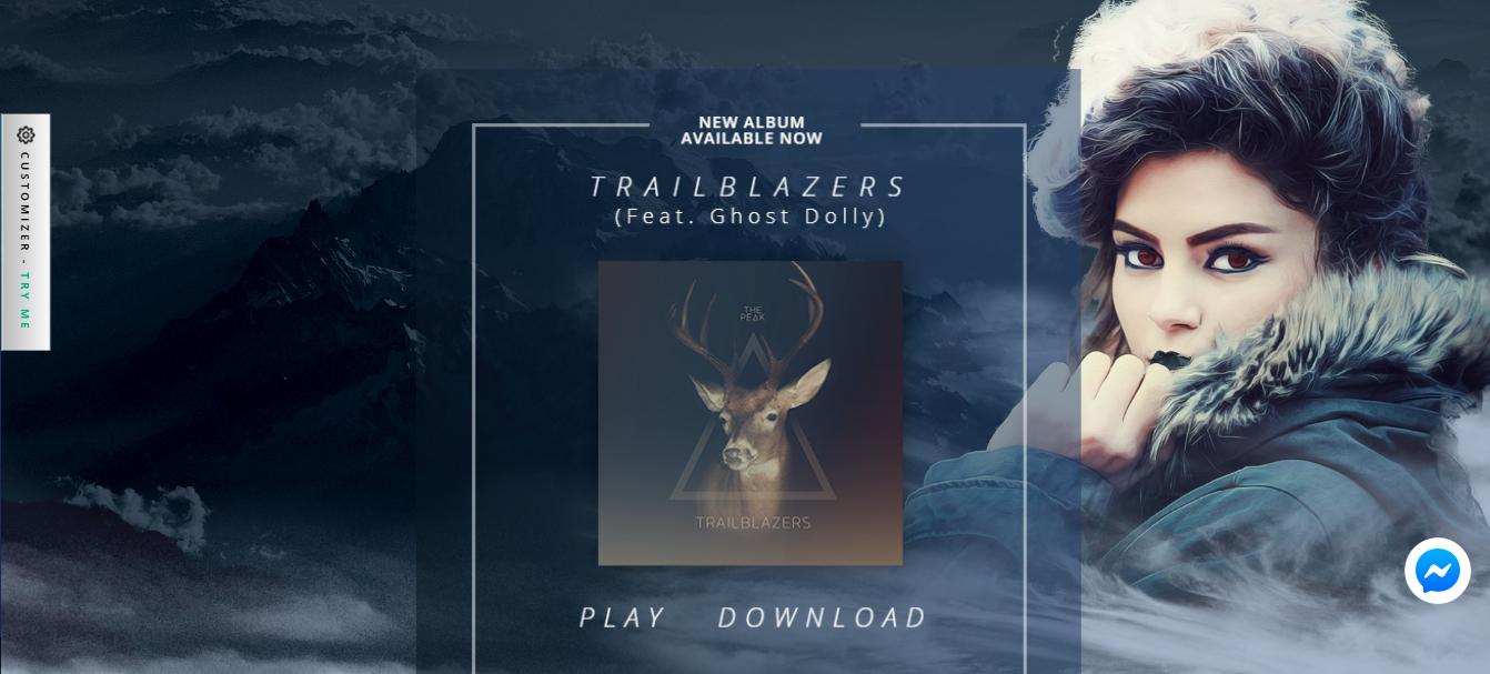 Croma - Tema WordPress Musik Terbaik