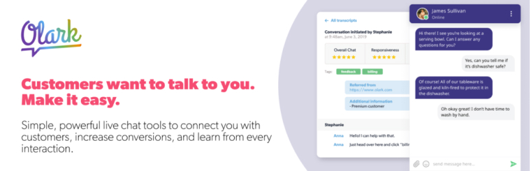 WordPress Live-Chat-Plugin – Olark