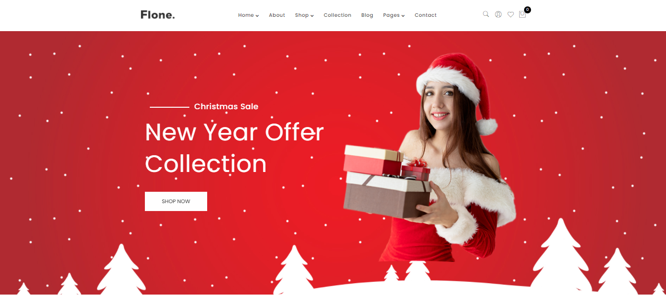Flone es un tema mínimo de WordPress que se puede utilizar en muchas ocasiones.