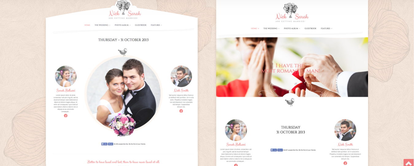 婚礼当天 - 关于仪式的最佳主题