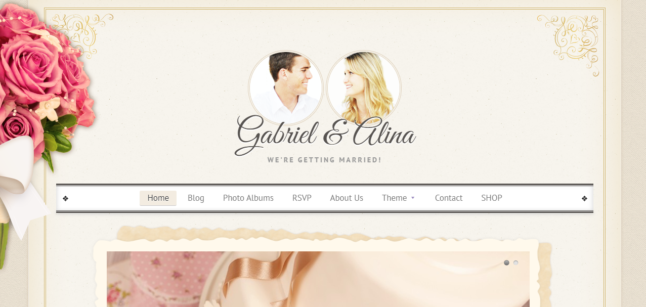 复古婚礼 - 关于婚礼的最佳 WordPress 主题