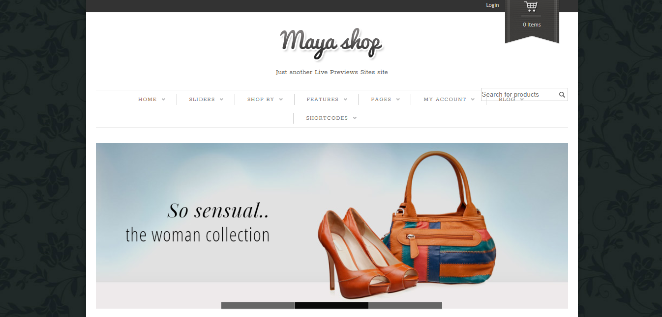 Maya 商店 - 最佳电子商务 WordPress 主题