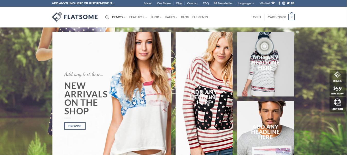 Flatsome - 最佳电子商务主题