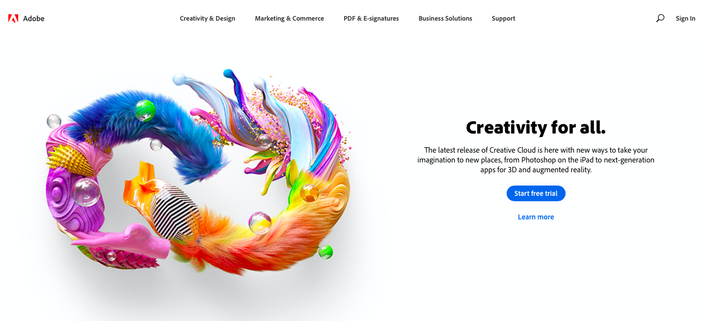 Adobe - 創建一個強大的英雄信息