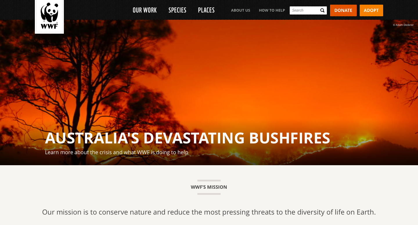 傳達您的價值主張 - 世界自然基金會