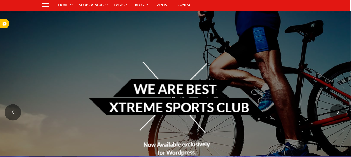 Streme Sports - Cele mai bune teme WordPress pentru sport