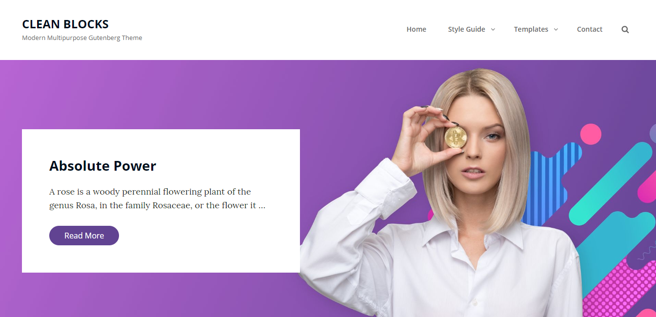 Clean Block - 來自 CatchThemes 的 WordPress 主題