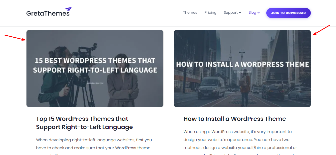 Definir imagem em destaque