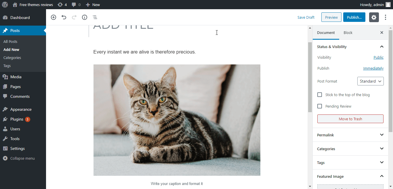 incorporou um vídeo do Youtube