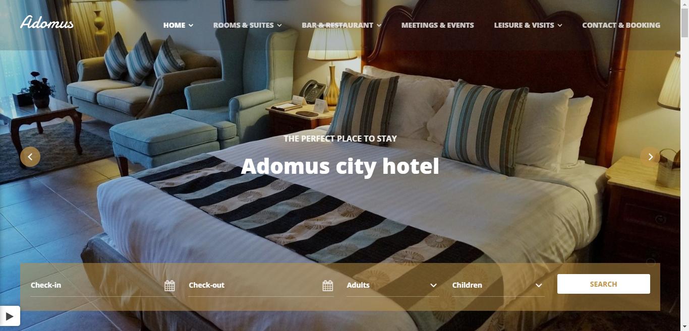 Adomus - Temă pentru utilizatorul wordpress