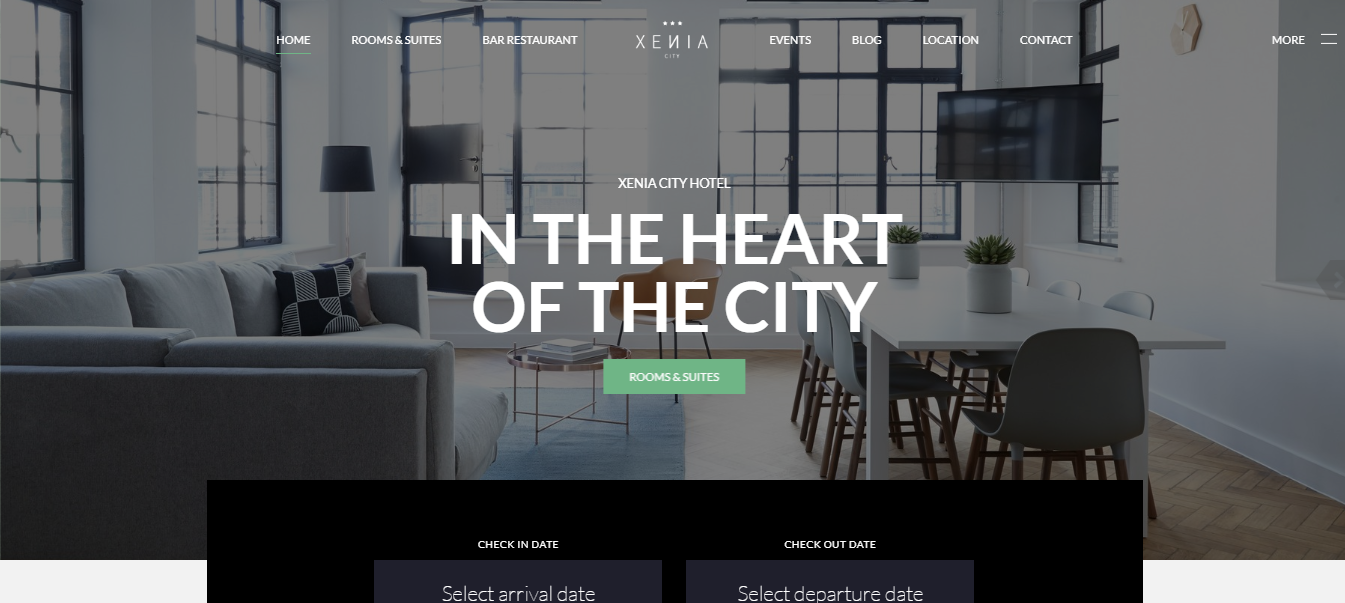 Hotel XENIA - Teme cu cel mai bun design